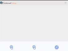 Tablet Screenshot of internetvoice.it